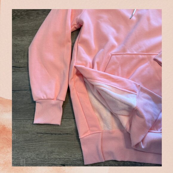 Pink Warmy Tunic Hooded Sweatshirt - Picture 4 of 5